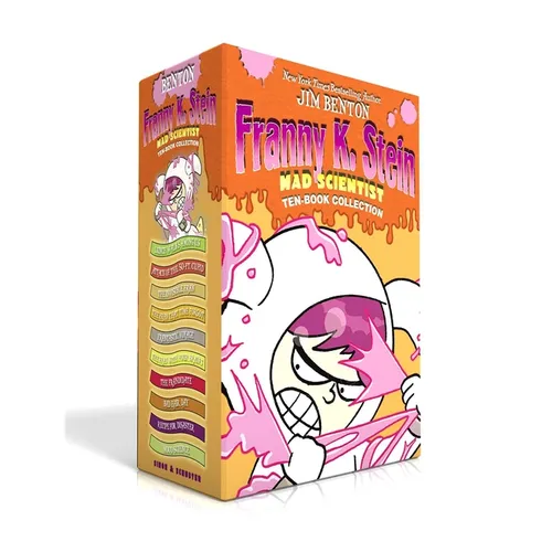 Franny K. Stein, Mad Scientist Ten-Book Collection (Boxed Set): Lunch Walks Among Us; Attack of the 50-Ft. Cupid; The Invisible Fran; The Fran That Ti