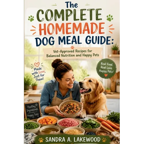 The Complete Homemade Dog Meal Guide: Vet-Approved Recipes for Nutrition and Happy Pets