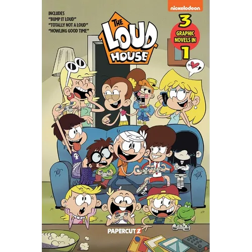 The Loud House 3 in 1 Vol. 7: Includes Bump It Loud, Totally Not a Loud, and Howling Good Time