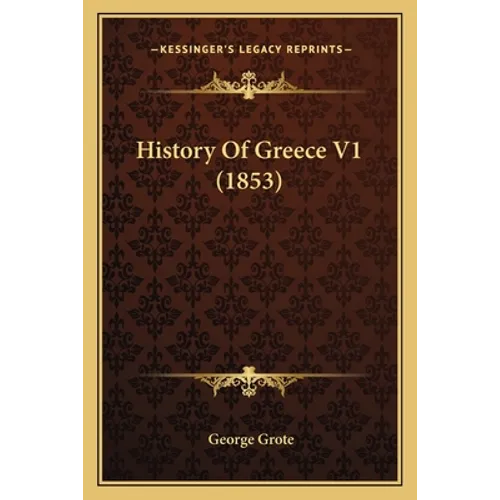 History Of Greece V1 (1853)