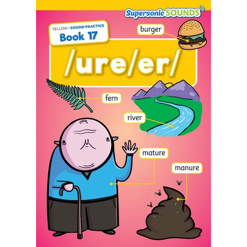 Yellow Sound Practice Book 17 /Ure/Er