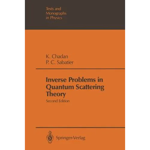 Inverse Problems in Quantum Scattering Theory