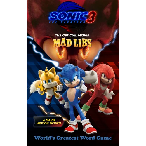 Sonic the Hedgehog 3: The Official Movie Mad Libs