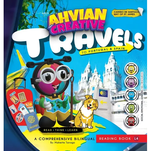 Ahvian The Creative "Travels" Spain - Bilingual Reading Book: (Read, Think, Learn) - Social Emotional Learning (SEL) Resources