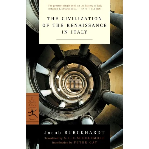 The Civilization of the Renaissance in Italy