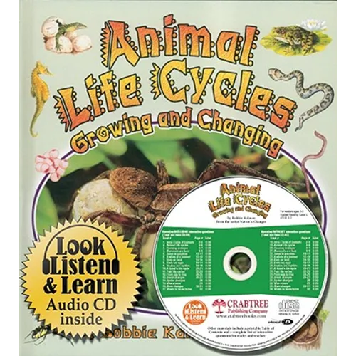 Package - Animal Life Cycles: Growing and Changing - CD + PB Book