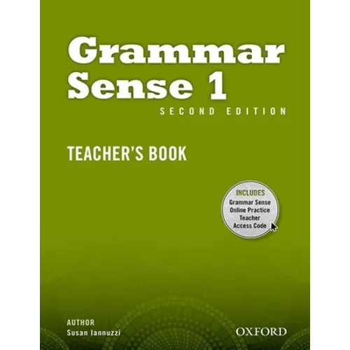 Grammar Sense 1 Teacher's Book with Online Practice Access Code Card