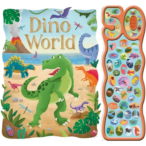 Dino World: With 50 Roar-Some Sound Buttons