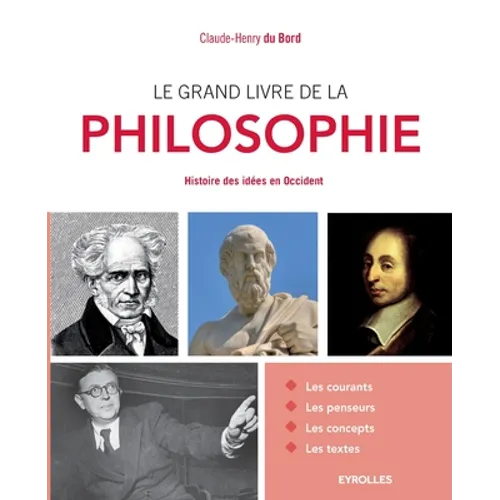 Le grand livre de la philosophie: Histoire des idées en Occident.
