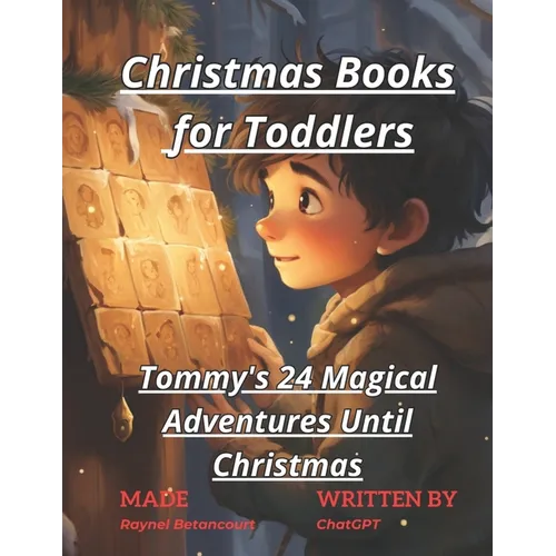 Christmas Books for Toddlers: Tommy's 24 Magical Adventures Until Christmas