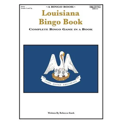 Louisiana Bingo Book: Complete Bingo Game In A Book
