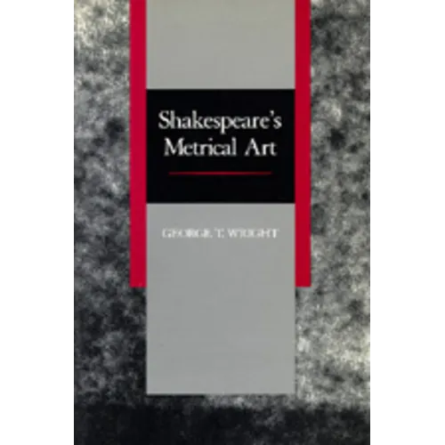 Shakespeare's Metrical Art - Paperback