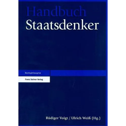 Handbuch Staatsdenker