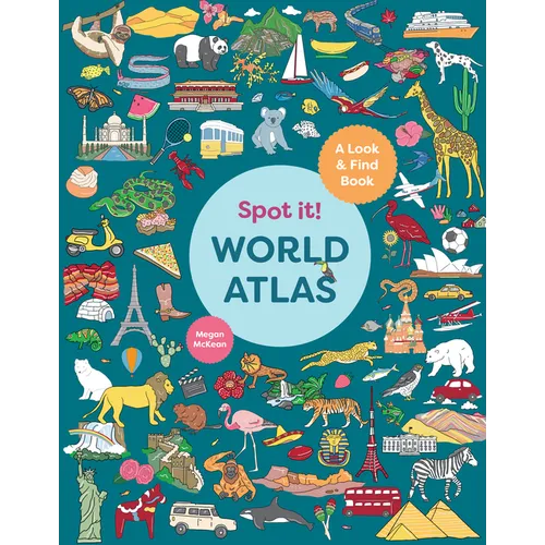 Spot It! World Atlas: A Look-And-Find Book