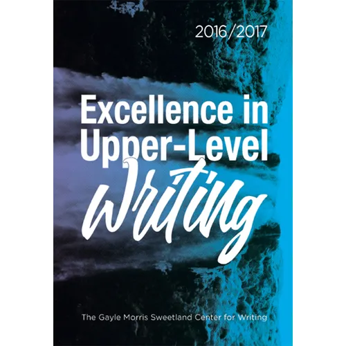 Excellence in Upper-Level Writing 2016/2017