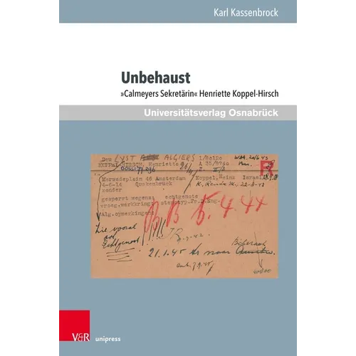 Unbehaust: Calmeyers Sekretarin Henriette Koppel-Hirsch