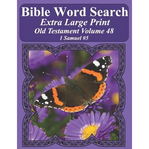 Bible Word Search Extra Large Print Old Testament Volume 48: 1 Samuel #5