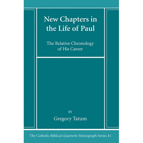 New Chapters in the Life of Paul