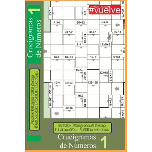 Crucigramas de numeros.: Ejercita tu mente, jugando¡¡¡¡