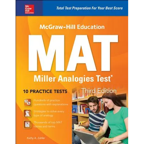 McGraw-Hill Education Mat Miller Analogies Test, Third Edition
