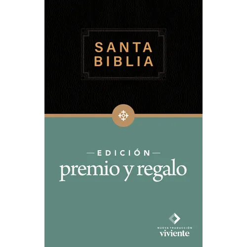 Biblia Premio Y Regalo Ntv, Edición Económica (Vinipiel, Negro, Letra Roja)