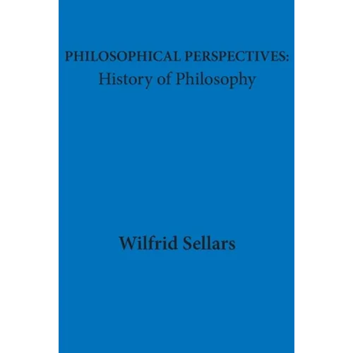 Philosophical Perspectives: History of Philosophy