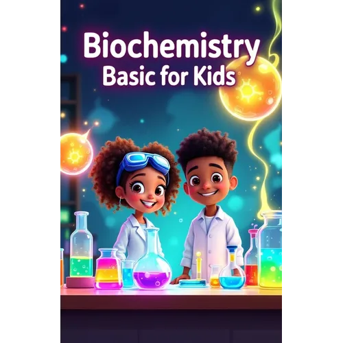 Biochemistry Basic for Kids: A Young Scientist's Guide to DNA, Proteins, Enzymes, Cells, Energy, and the Molecules That Make Life Work