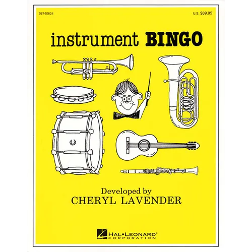 Instrument Bingo Interactive Music Learning Game Includes 30 Player Cards, Caller Cards & Online Audio Access Fun Classroom Resource for Teaching Inst