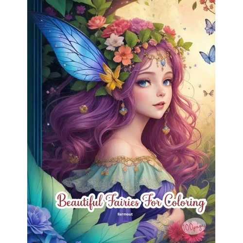 Beautiful Fairies Coloring Book