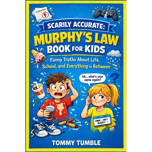 Scarily Accurate Murphy's Law Book For Kids: Funny Truths About Life, School, and Everything in Between