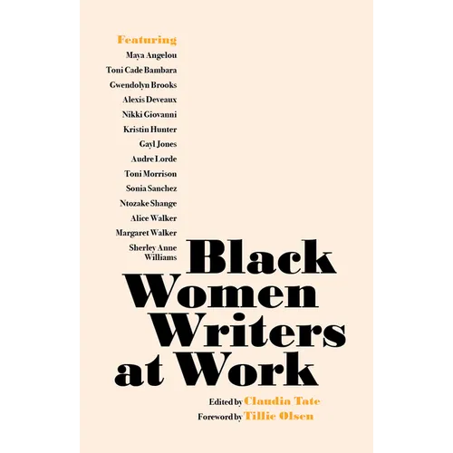 Black Women Writers at Work