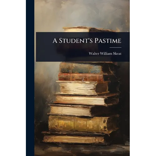 A Student's Pastime