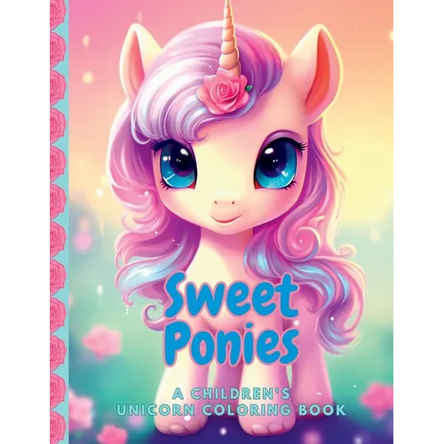 Sweet Ponies A Children's Unicorn Coloring Book