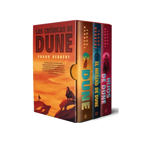 Estuche Trilogía Dune, Edición de Lujo (Dune; El Mesías de Dune; Hijos de D Une) / Dune Saga Deluxe: Dune, Dune Messiah, and Children of Dune