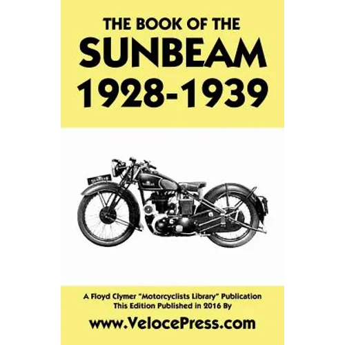 Book of the Sunbeam 1928-1939