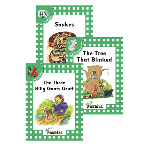 Jolly Phonics Readers, Complete Set Level 3: In Print Letters (American English Edition)