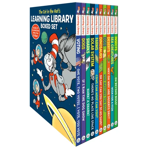 The Cat in the Hat's Learning Library Boxed Set