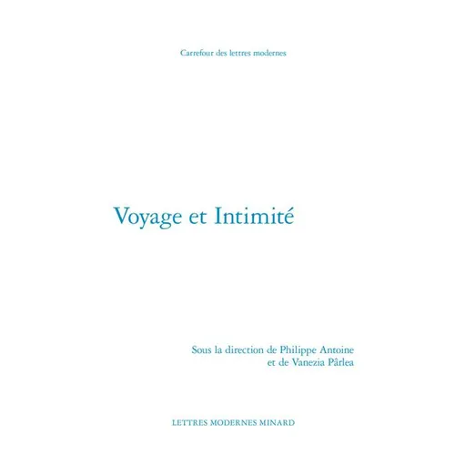 Voyage Et Intimite