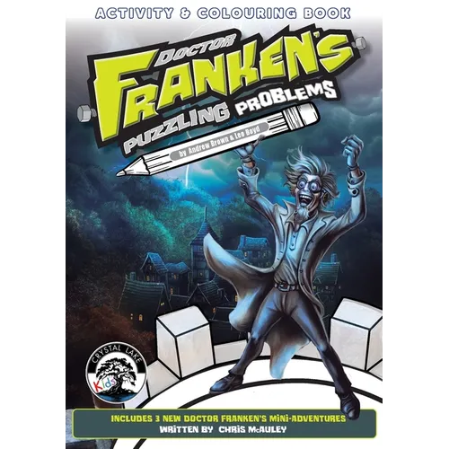 Doctor Franken's Puzzling Problems: Activity & Colouring Book