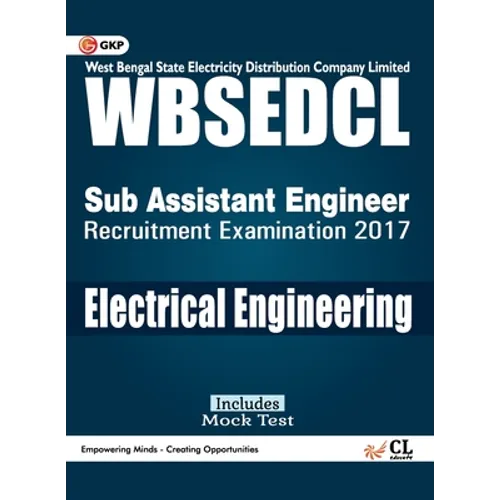 WBSEDCLWest Bengal State Electricity Distribution Company Limited Electrical Engineering (Sub Assistant Engineer)