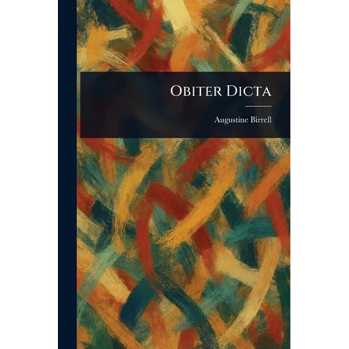 Obiter Dicta