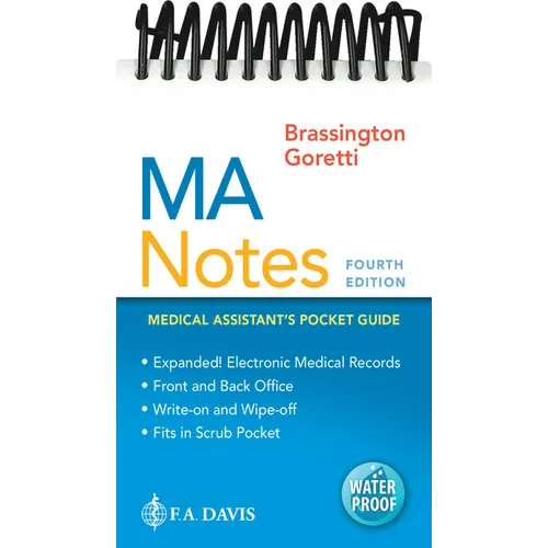 Ma Notes: Medical Assistant's Pocket Guide