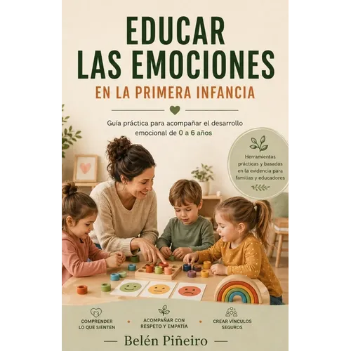 Educar las emociones en la primera infancia.: Teoría y guia práctica para niños de 3 a 6 años.