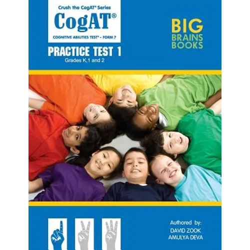 Crush the CogAT: Form 7 Practice Test 1 (Grades K, 1, and 2)