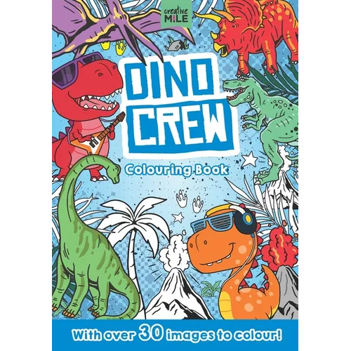 Dino Crew Colouring Book: Colouring Book