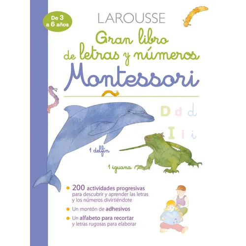 Gran Libro de Letras Y Números Montessori