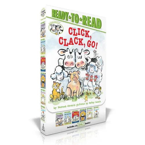 Click, Clack, Go! (Boxed Set): Click, Clack, Moo; Giggle, Giggle, Quack; Dooby Dooby Moo; Click, Clack, Boo!; Click, Clack, Peep!; Click, Clack, Surpr