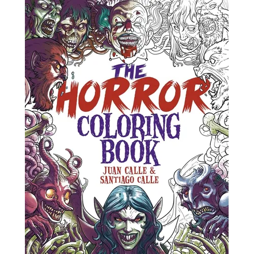The Horror Coloring Book