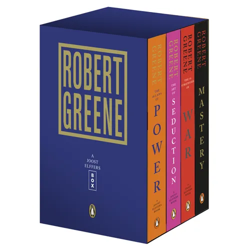 Robert Greene 4-Book Boxed Set: The 48 Laws of Power; The Art of Seduction; The 33 Strategies of War; Mastery