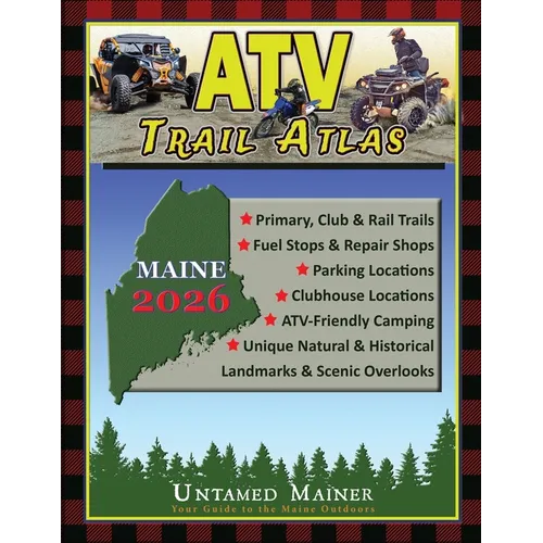 2026 Maine ATV Trail Map Atlas